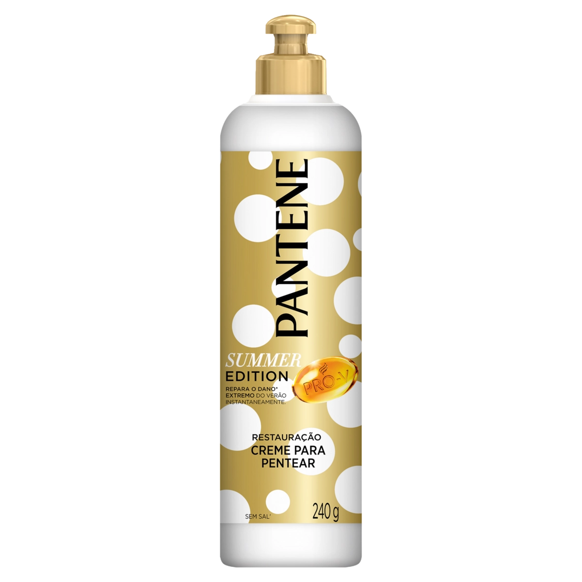 Creme Para Pentear Pantene Restauração Frasco 240g Summer Edition