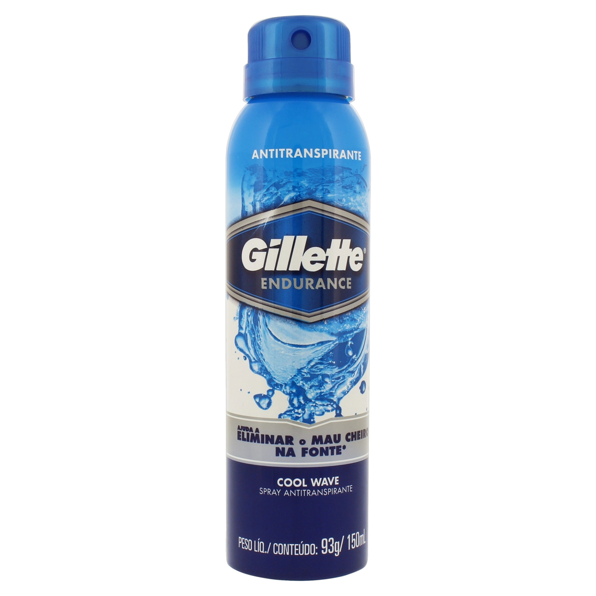 Antitranspirante Cool Wave Gillette Endurance 150ml Spray