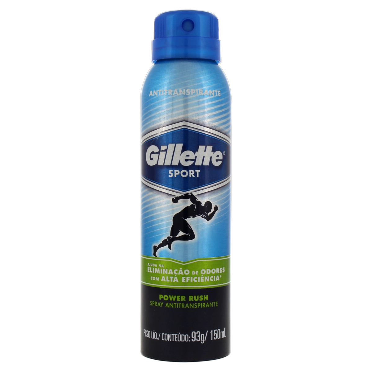 Antitranspirante Spray Sport Power Rush Gillette 150ml