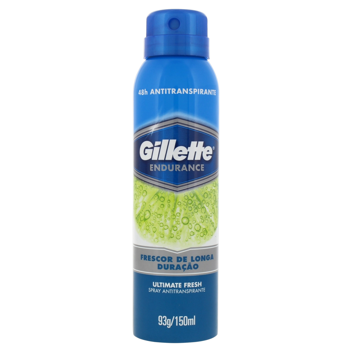 Antitranspirante Endurance Ultimate Fresh Gillette 150ml Spray