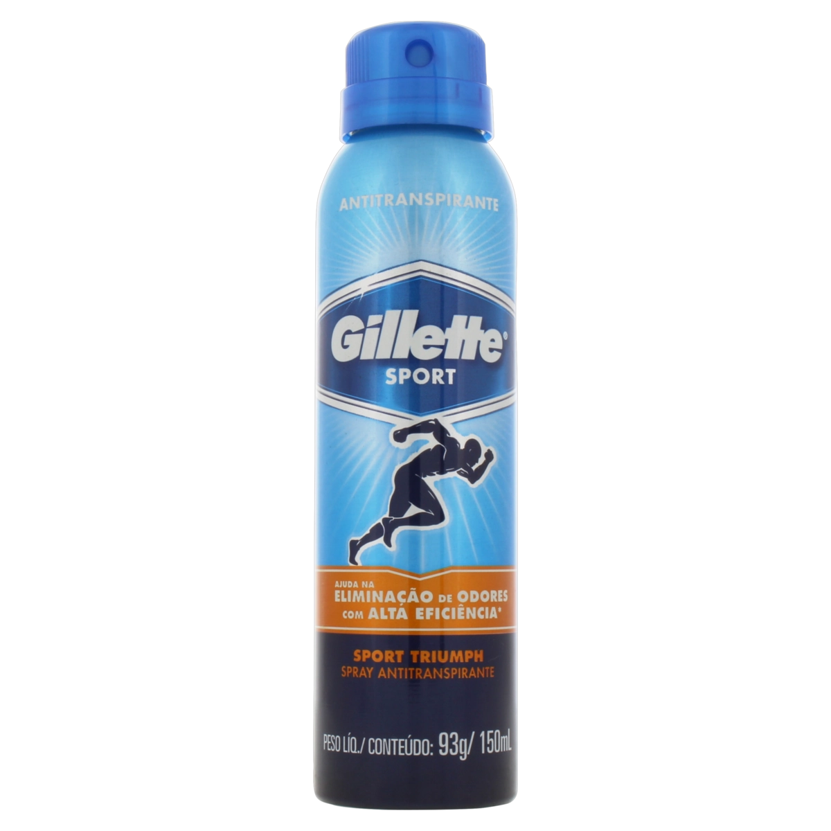 Antitranspirante Sport Triumph Gillette 150ml Spray