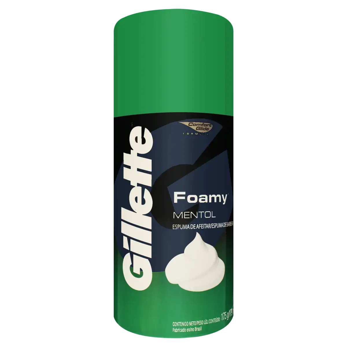 Espuma De Barbear Mentol Gillette Foamy 179ml