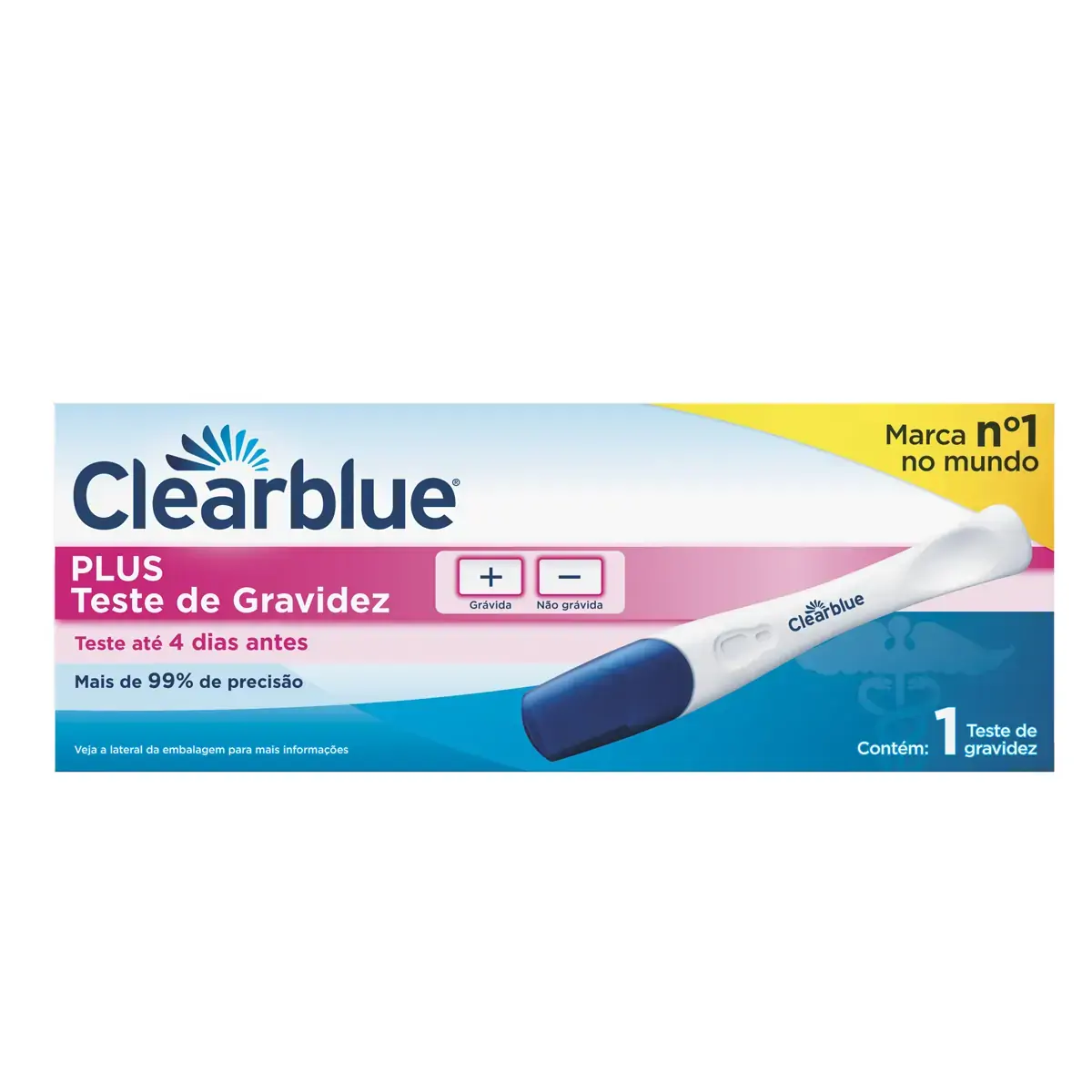 Teste De Gravidez Plus Clearblue