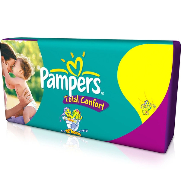 Pampers Total Confort Xg Descartável 114 Unidades