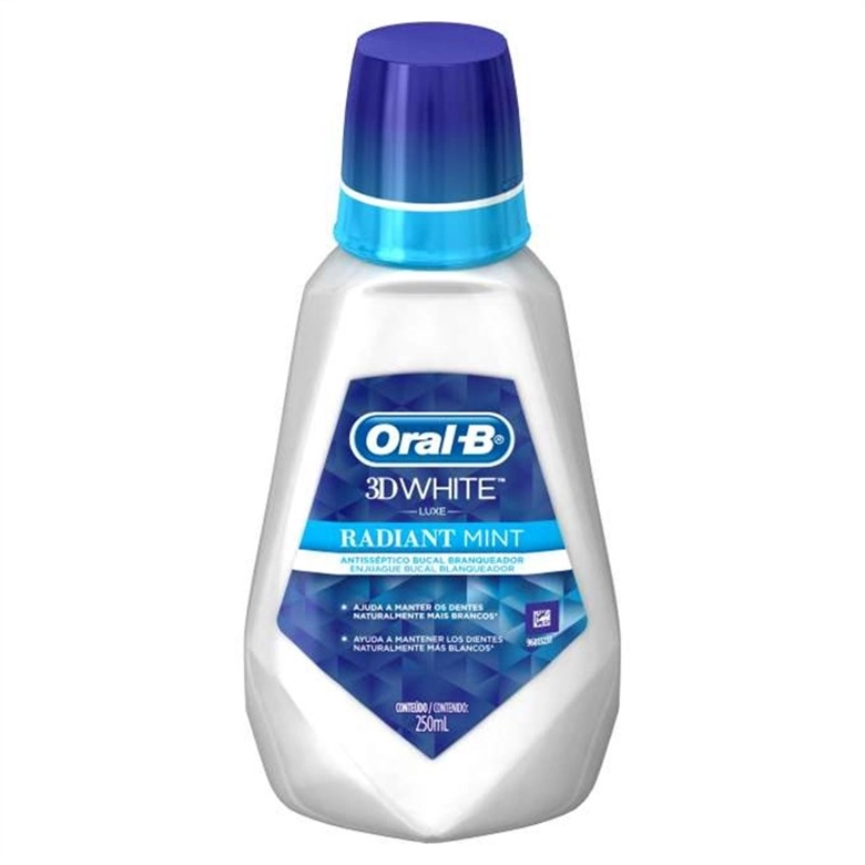Solução Bucal Oral B 3d White