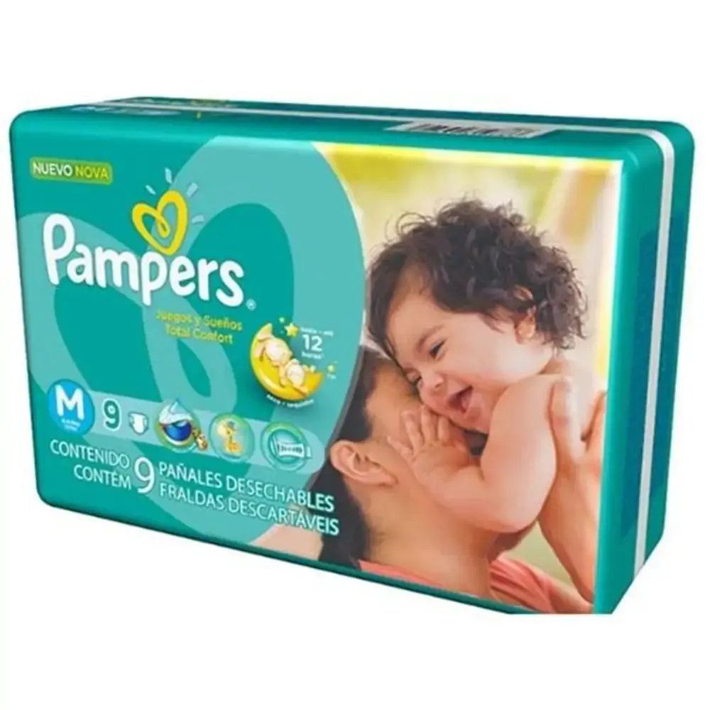 Fralda Pampers Confort C/9 Md