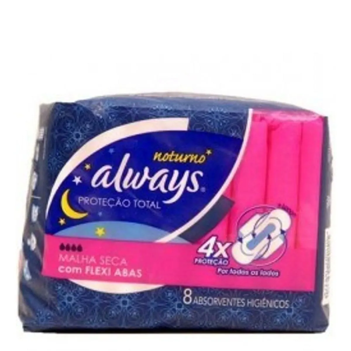 Absorvente Always Noturno G Seca com Abas 16 Unidades