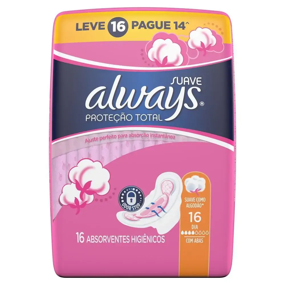 Absorvente Always L42 P36 Pink C/a