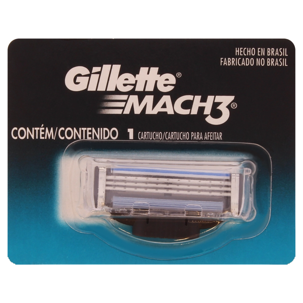 Carga Gillette Mach3reg.cartela Und