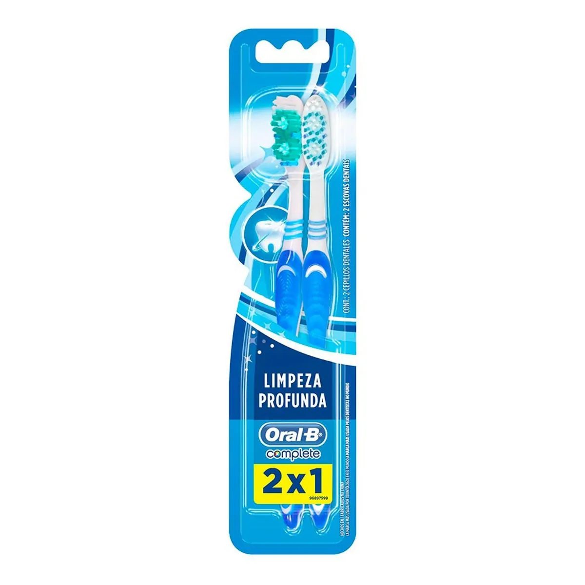 Escova Dental Oral-B Complete 2 Unidades