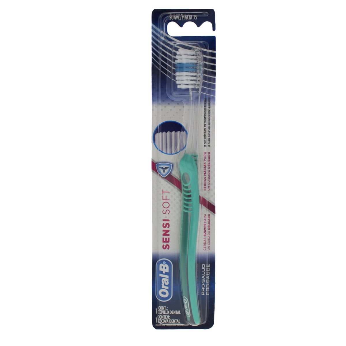 Escova Dental Macia Oral B Pro Saúde Sensi Soft