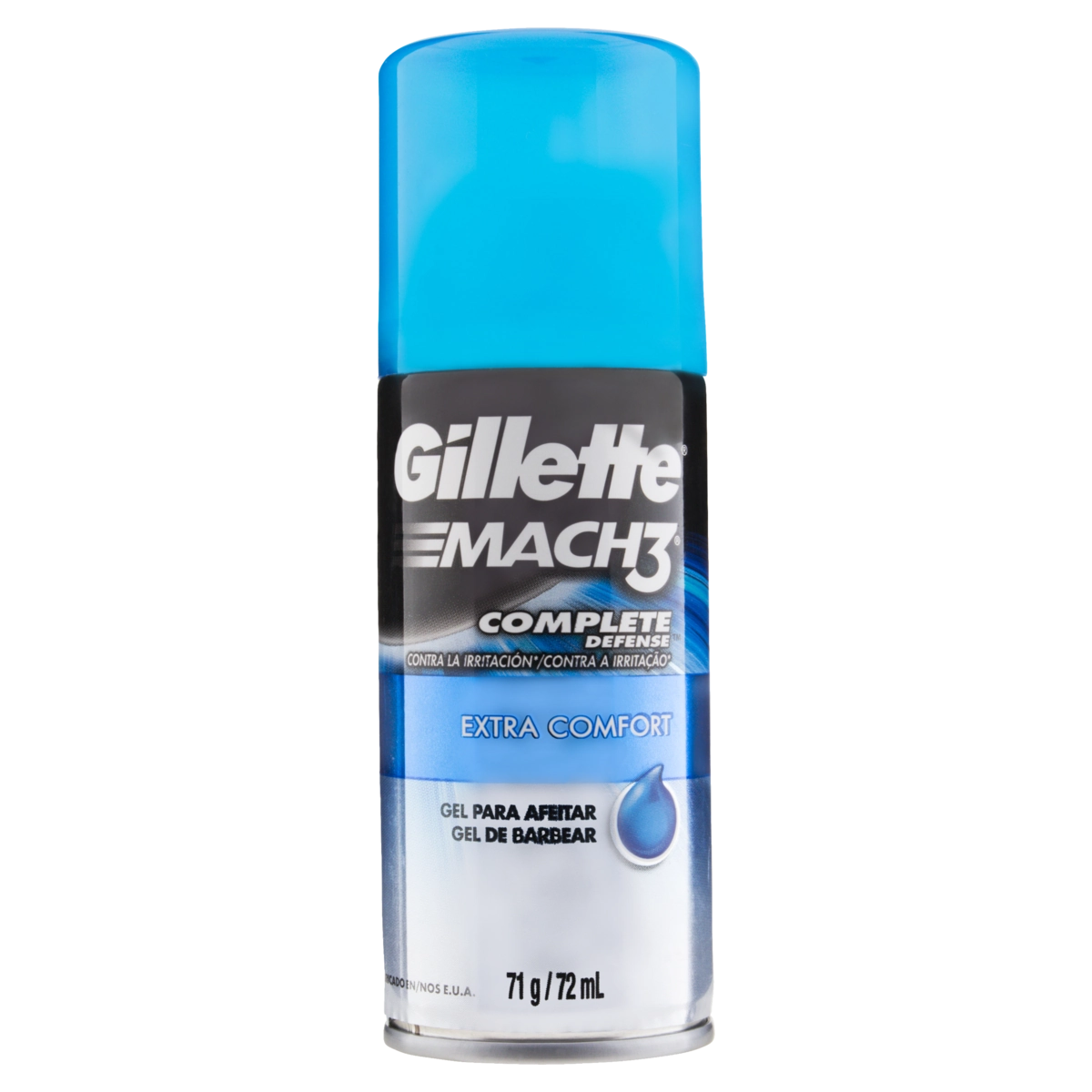 Gel de Barbear Extra Comfort Gillette Mach3 Frasco 71g