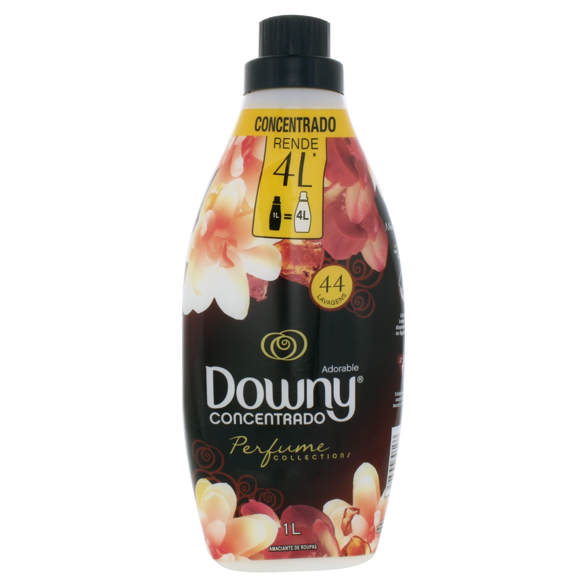 Amaciante De Roupa Concentrado Adorable Downy Perfume Collections Frasco 1l