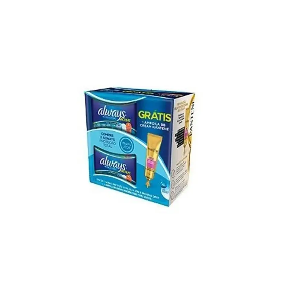 Always Always Proteção Total Malha Seca Com Abas 16 Unidades
