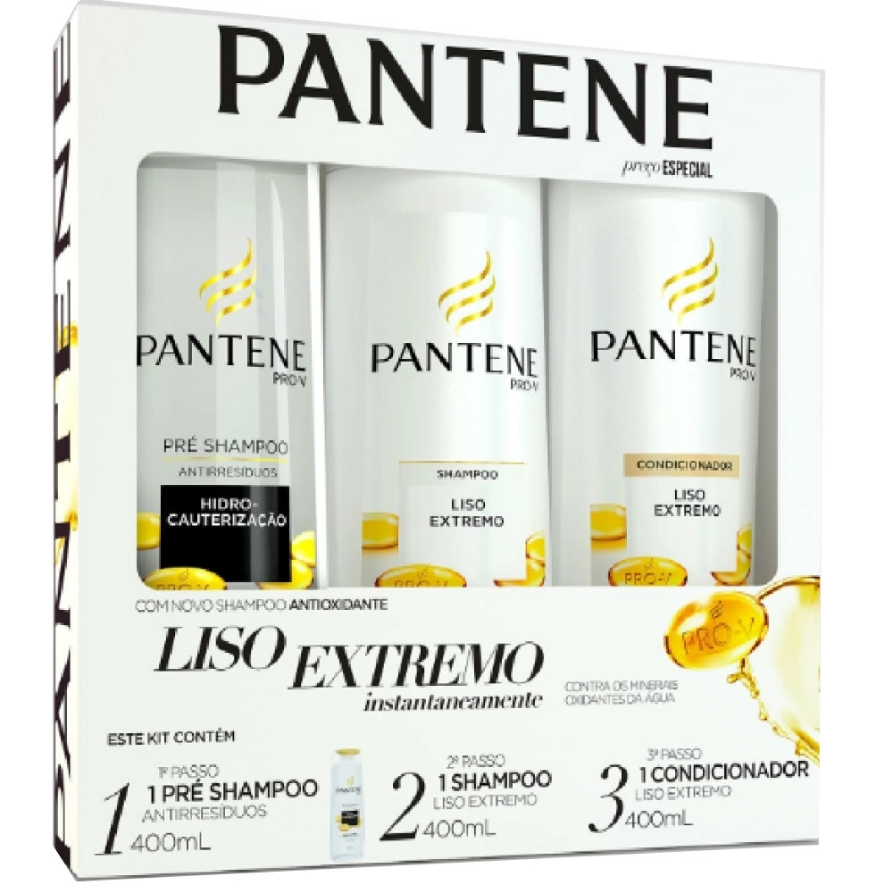 Pre Sh Cond.pantene 400ml Liso Extremo