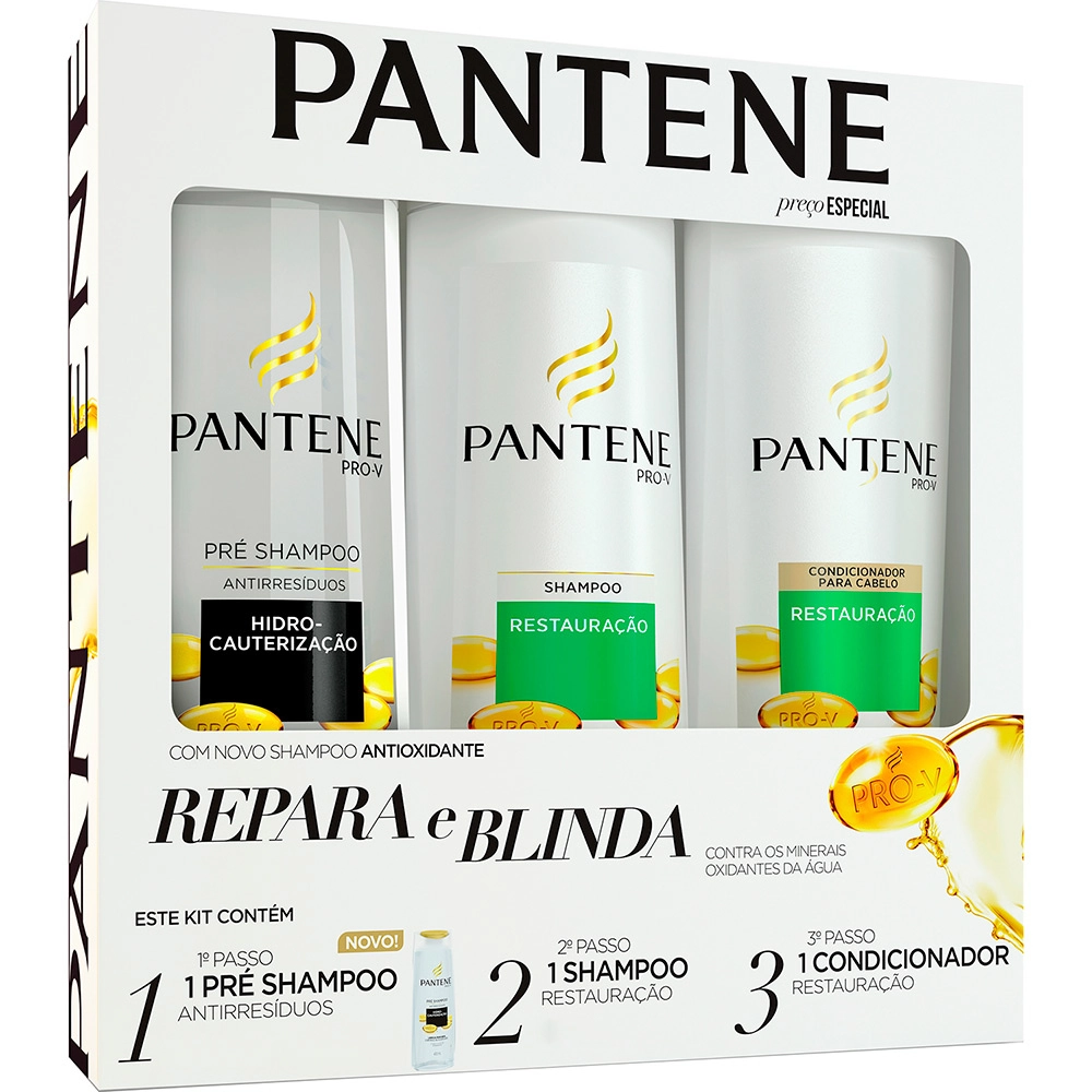Pre Sh Cond.pantene 400ml Restauracao