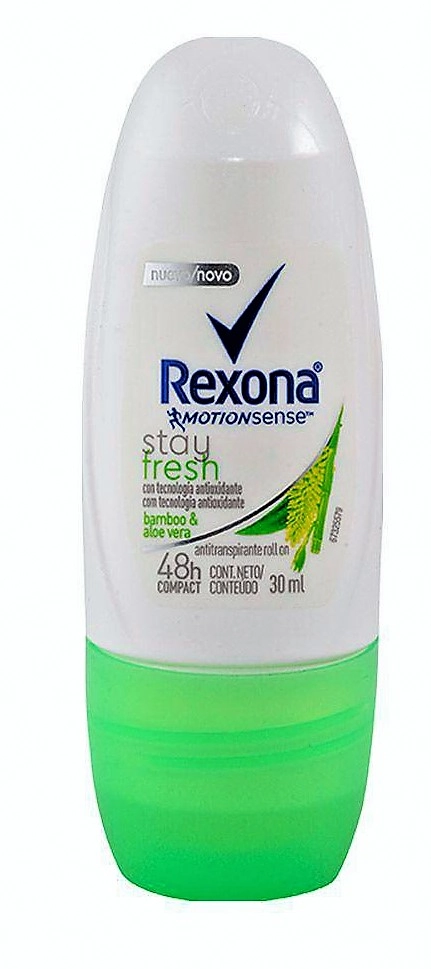 Antitranspirante Roll On Bamboo Aloe Vera Rexona 30ml