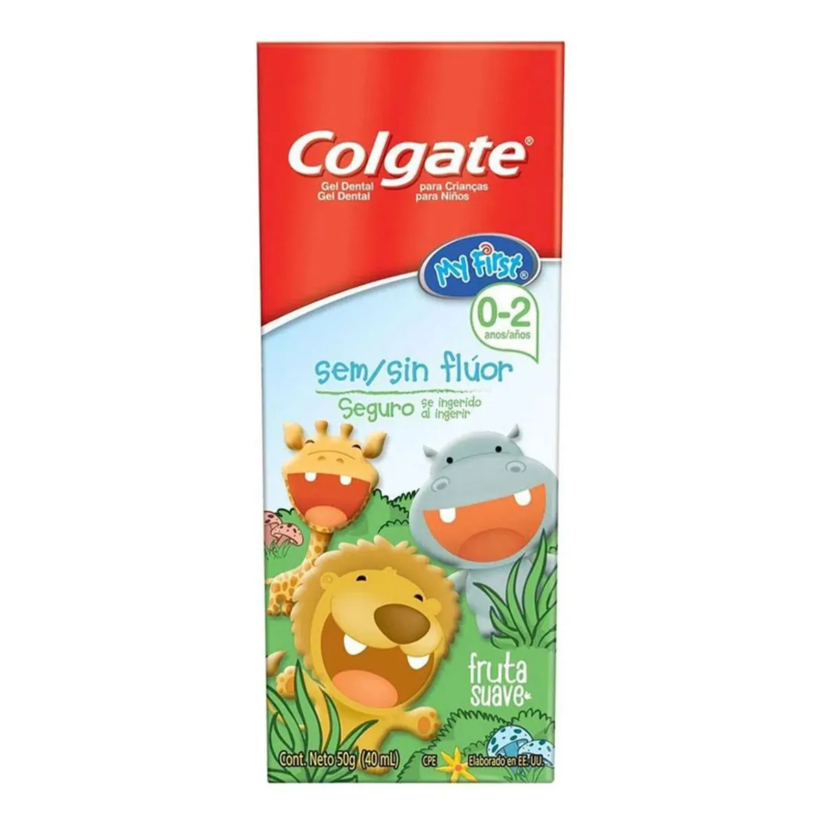 Creme Dental Infantil Colgate My First Fruta Suave 50g