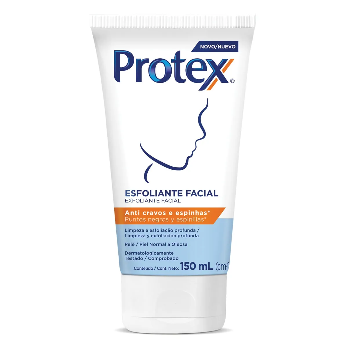 Esfoliante Facial Protex Anti Cravos e Espinhas 150 ml
