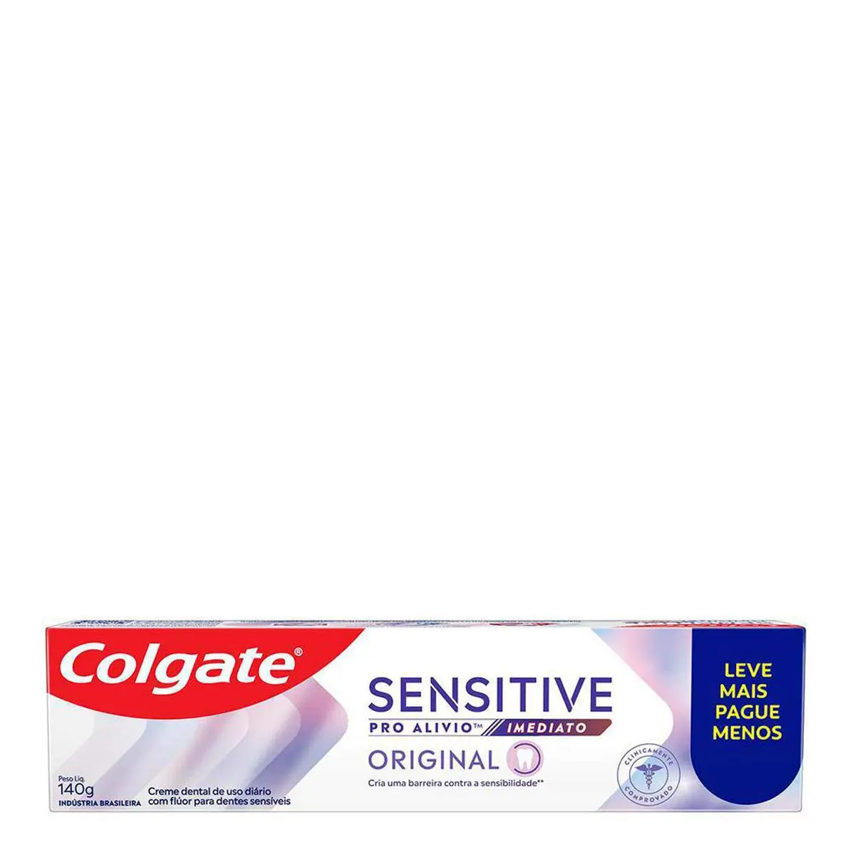 Creme Dental para dentes sensíveis Colgate Sensitive Pro-Alívio Imediato Original 140g