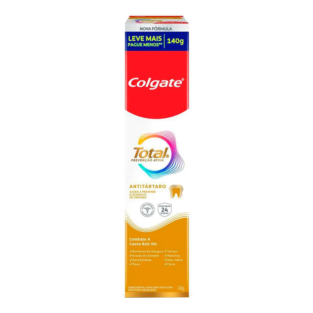 Creme Dental Colgate Total 12 Anti Tártaro 140g