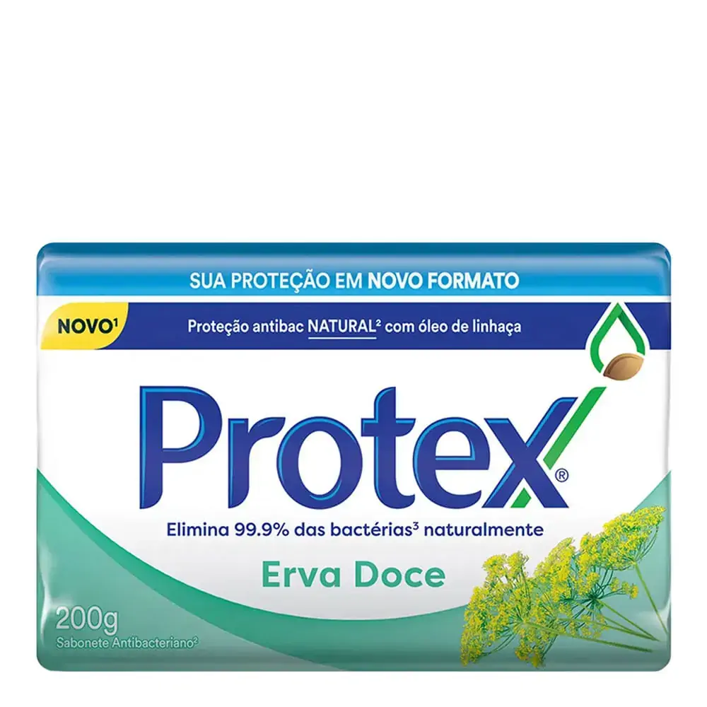 Sabonete Em Barra PROTEX Erva Doce 200g