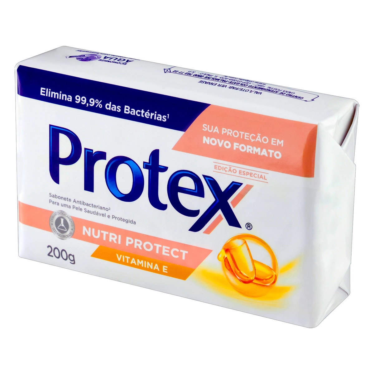Sabonete Antibacteriano em Barra Protex Vitamina E 200g