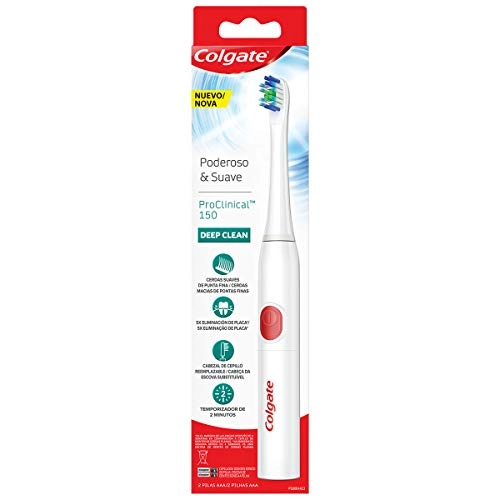 Escova Dental Elétrica à Bateria Deep Clean Proclinical 150 Colgate