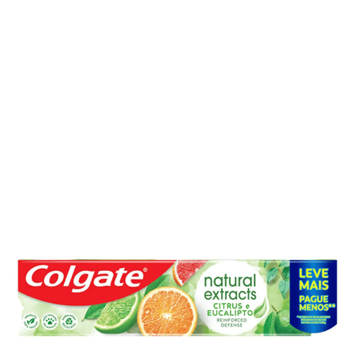 Creme Dental Colgate Natural Extracts Citrus e Eucalipto 140g