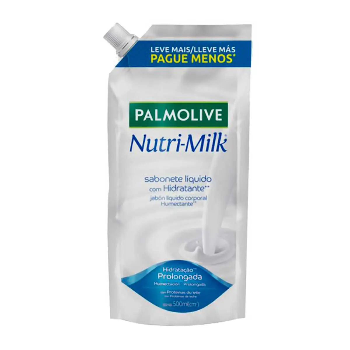Sabonete Líquido para as Mãos Palmolive Nutri-Milk Nutre &amp; Hidrata 500ml Sabonete Líquido para Mãos