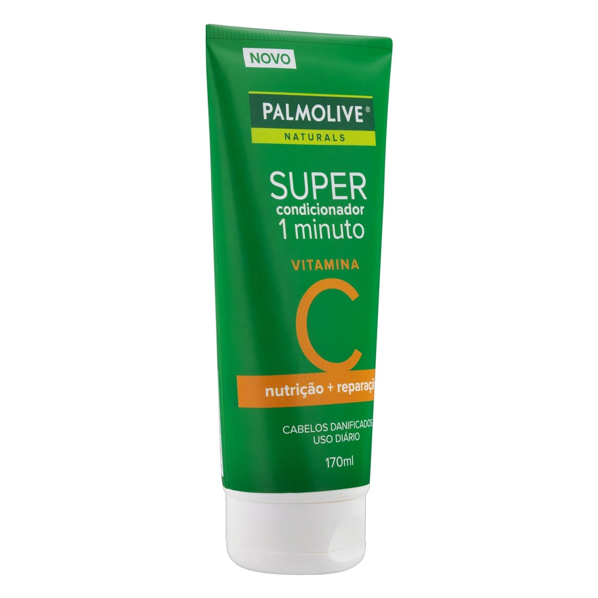 Super Condicionador Palmolive Naturals 1 minuto - Vitamina C - Nutrição e Reparação 170ml