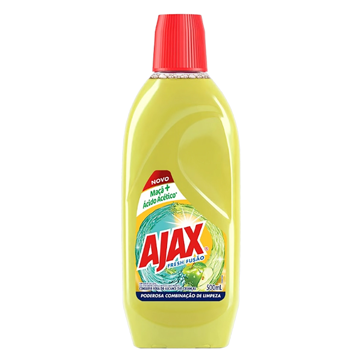 Limpador Diluível Ajax Fresh Fusão Acido Acetico e Maçã 500ml