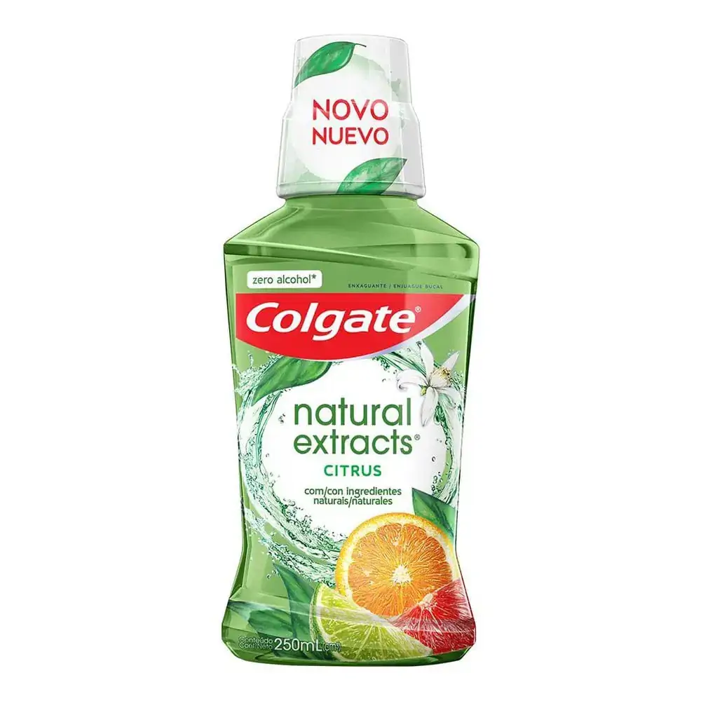 Enxaguante Bucal Colgate Natural Extracts Citrus 250 ml