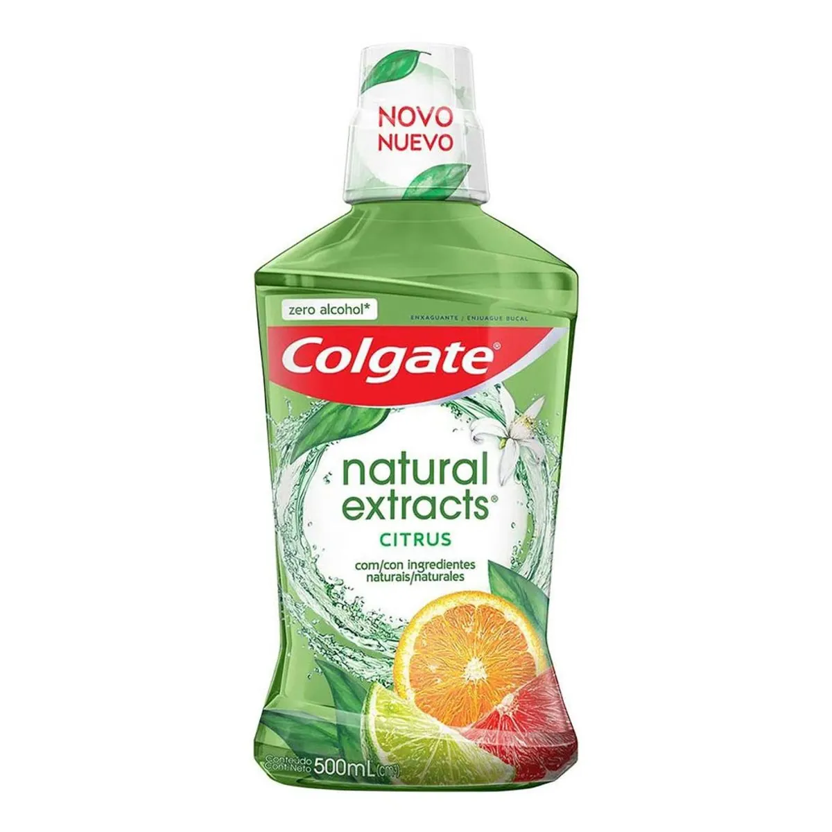 Enxaguante Bucal Zero Álcool Citrus Colgate Natural Extracts Frasco 500ml