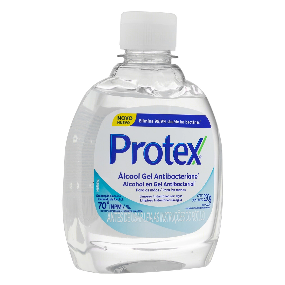 álcool Gel 70 Inpm Protex Squeeze 220g