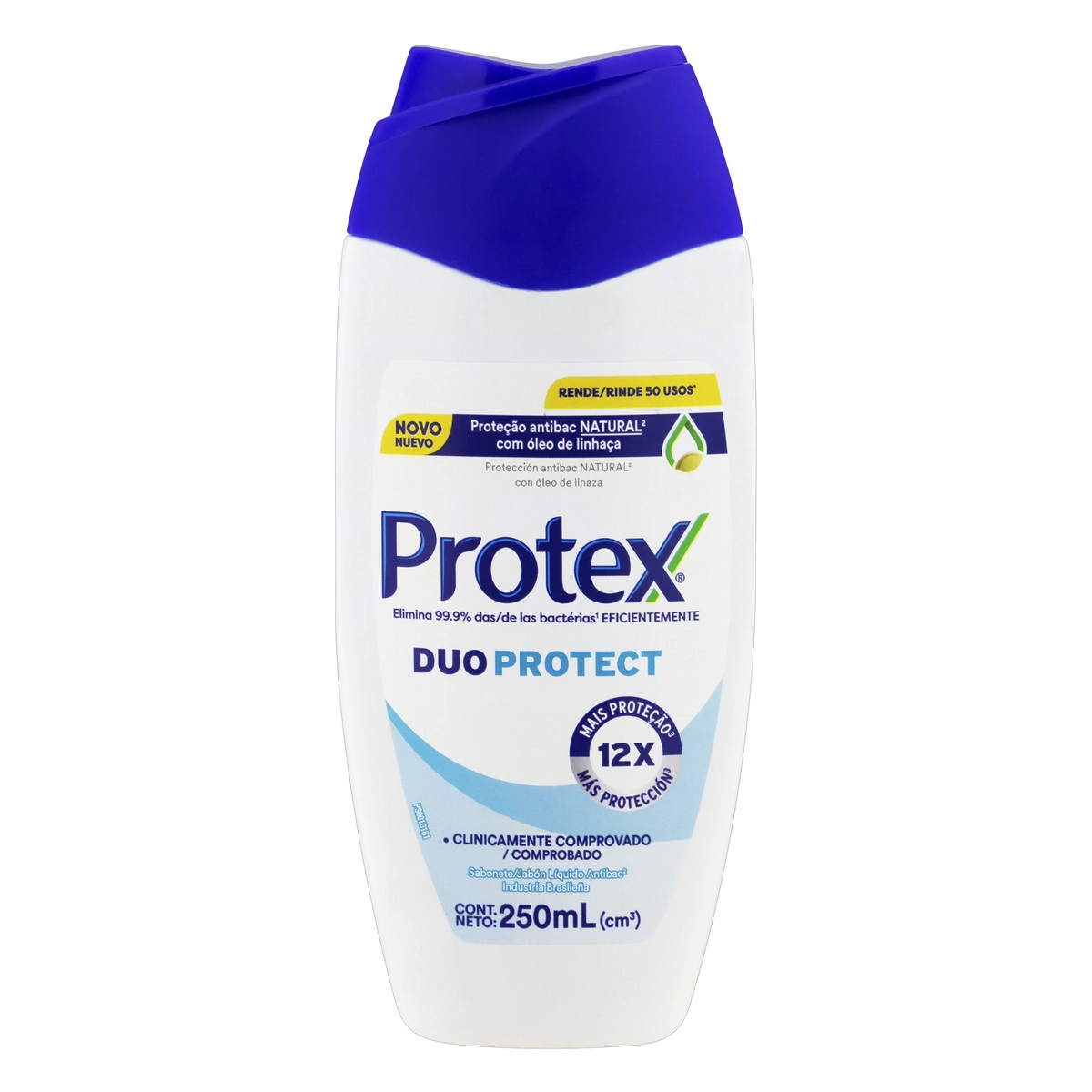 Sabonete Líquido Antibacteriano Protex Duo Protect Frasco 250ml