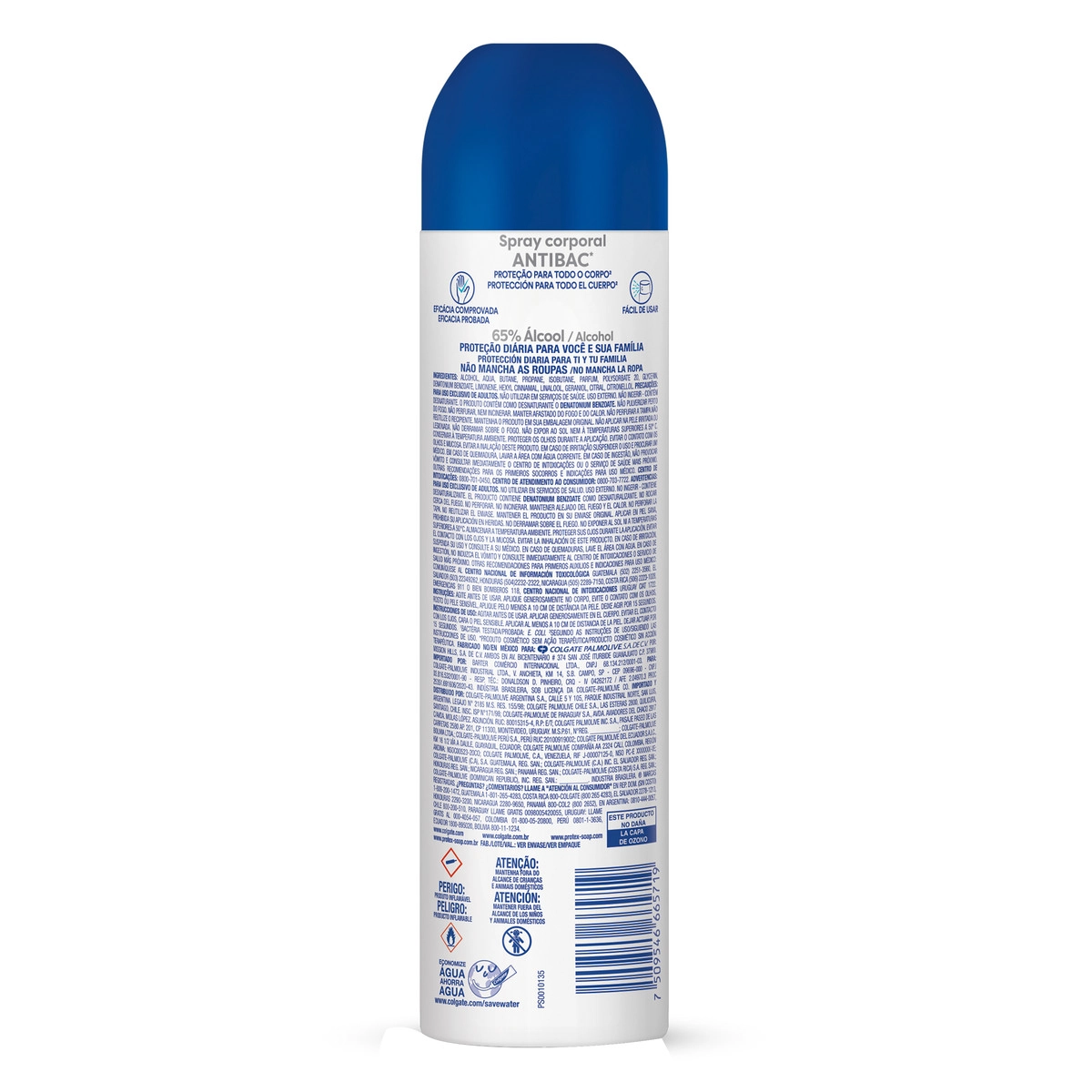 Aerosol Corporal Protex Duo Protect 1 unid (185 ml)