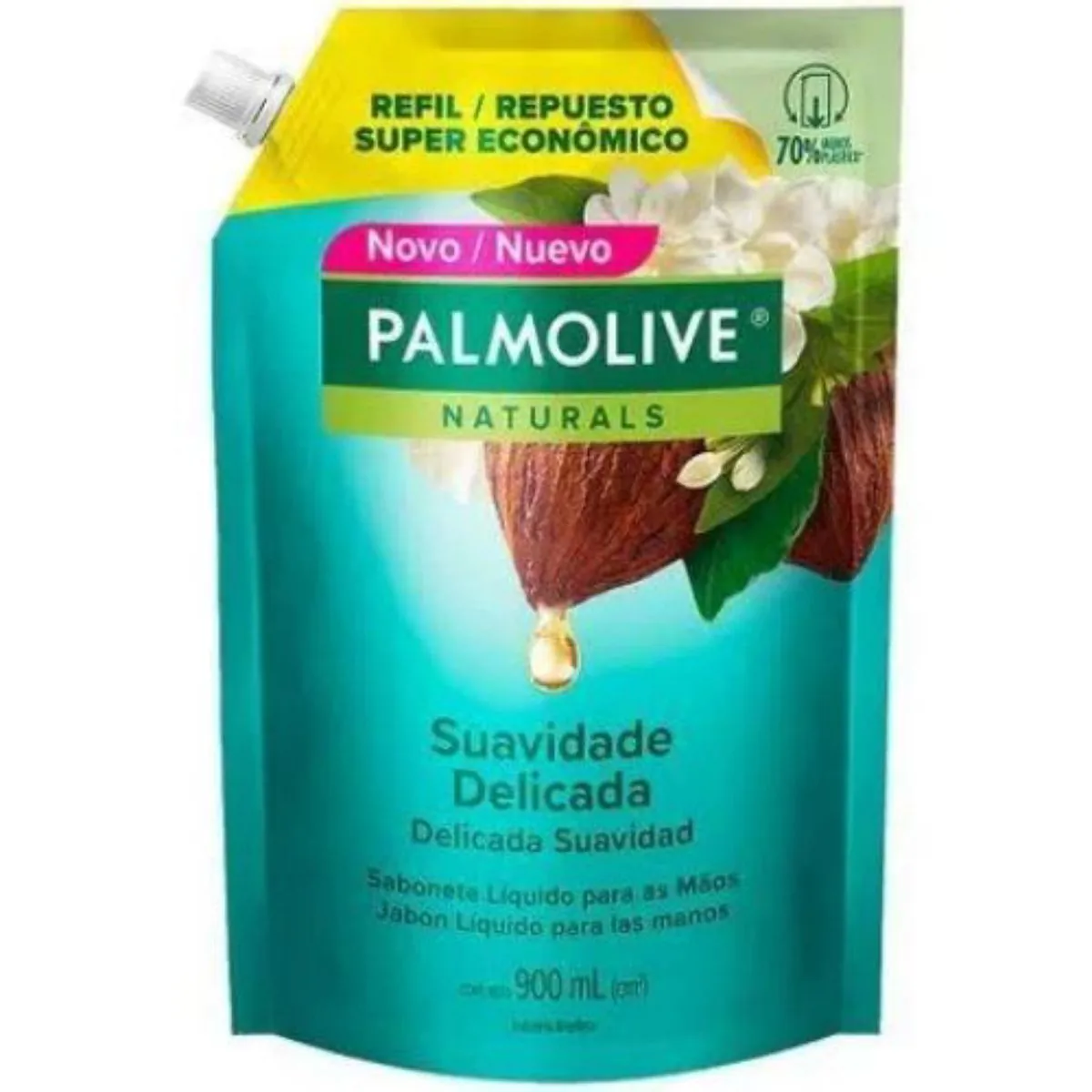 Sabonete Líquido para as Mãos Palmolive Naturals Suavidade Delicada 900ml