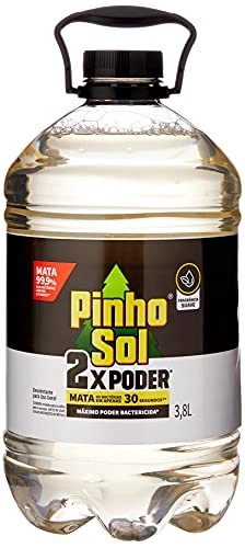 Desinfetante Uso Geral Suave Pinho Sol 2x Poder Galão 3,8l