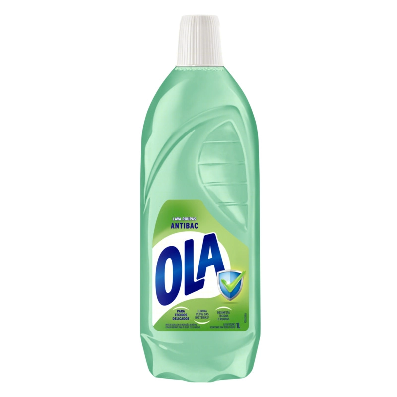 Lava-Roupas Líquido Ola Antibac Frasco 1l