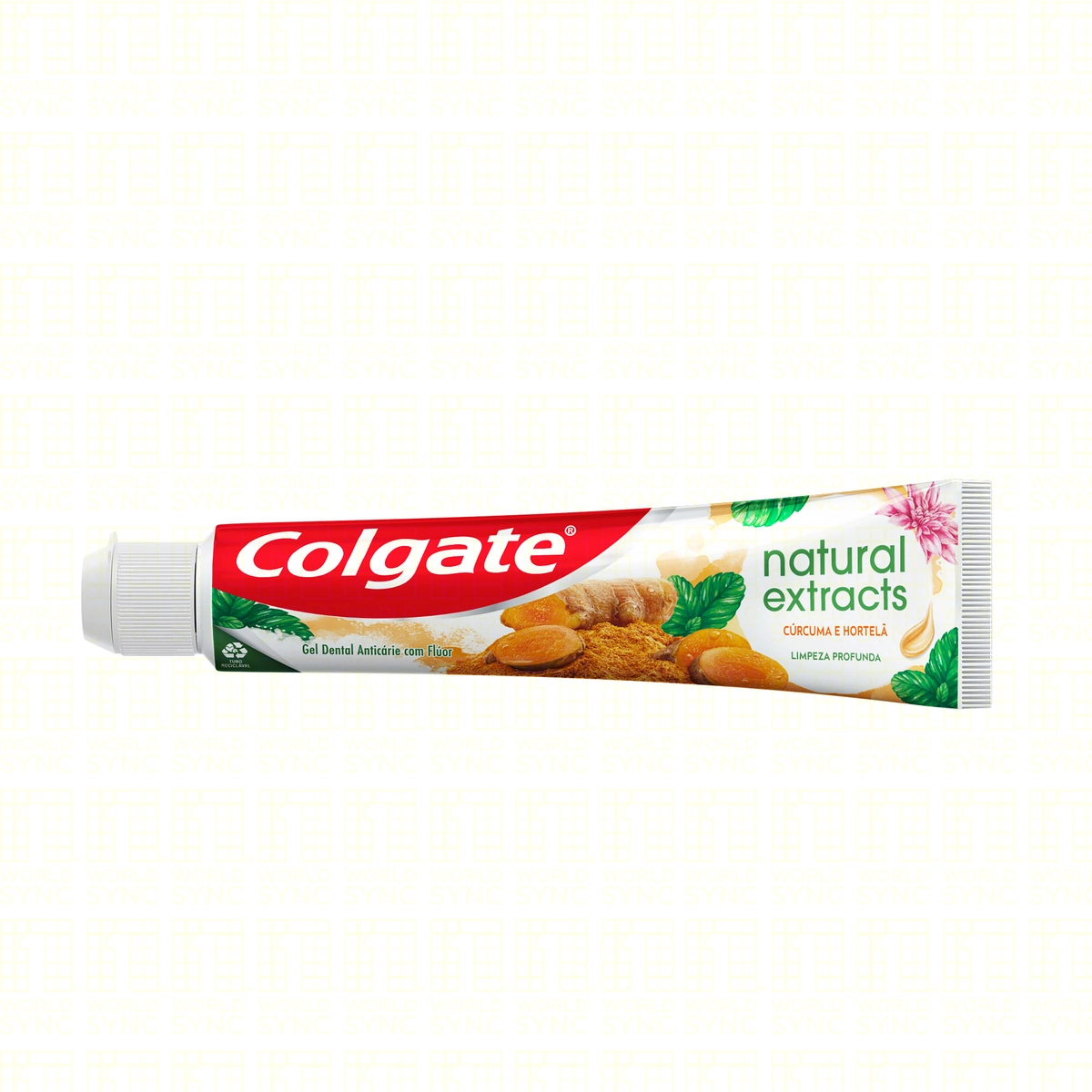 Gel Dental Cúrcuma E Hortelã Colgate Natural Extracts Limpeza Profunda Caixa 40g