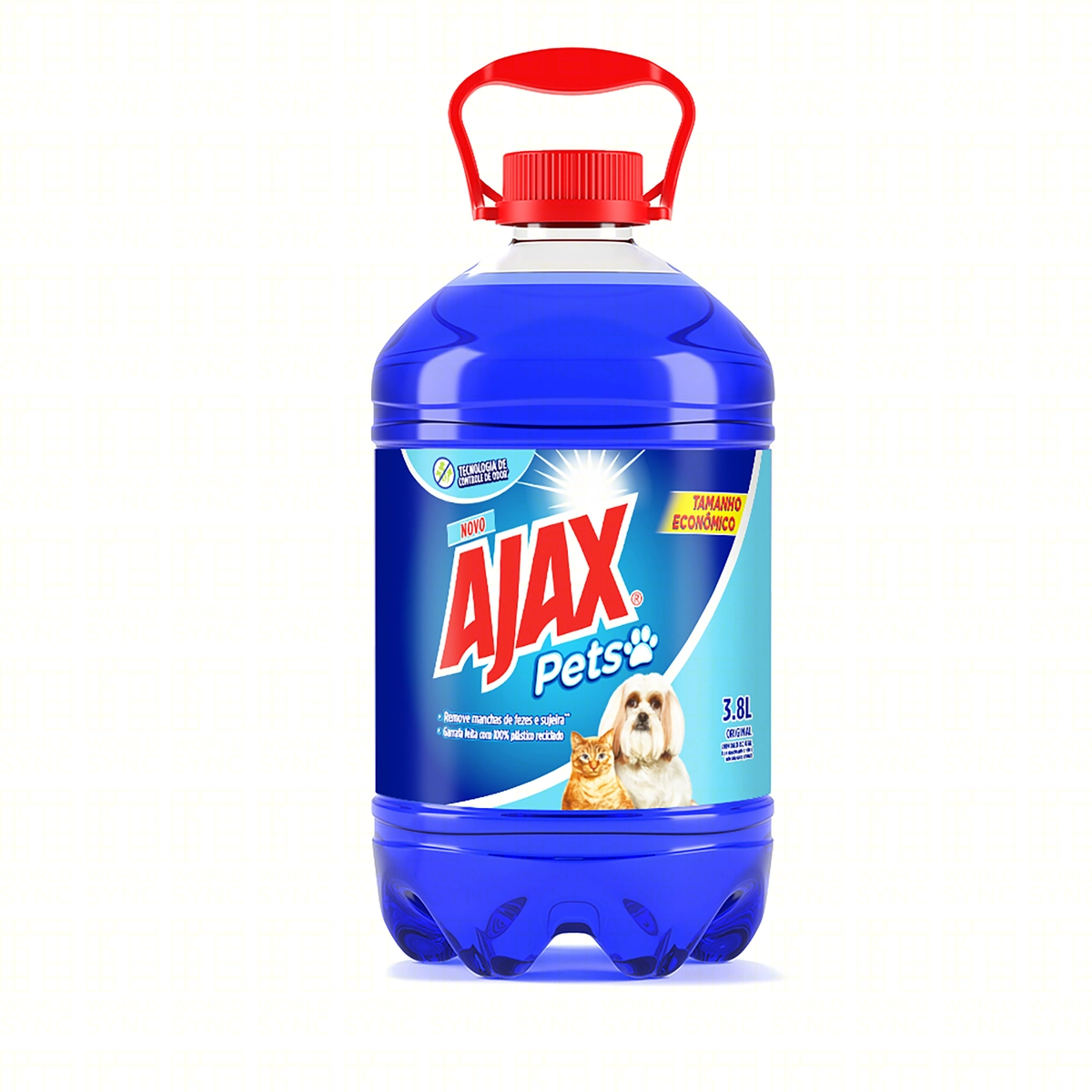 Limpador Original Ajax Pets Galão 3,8l Tamanho Econômico