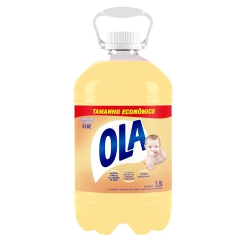 Lava Roupas Líquido Bebê Ola Galão 3,8l Tamanho Econômico