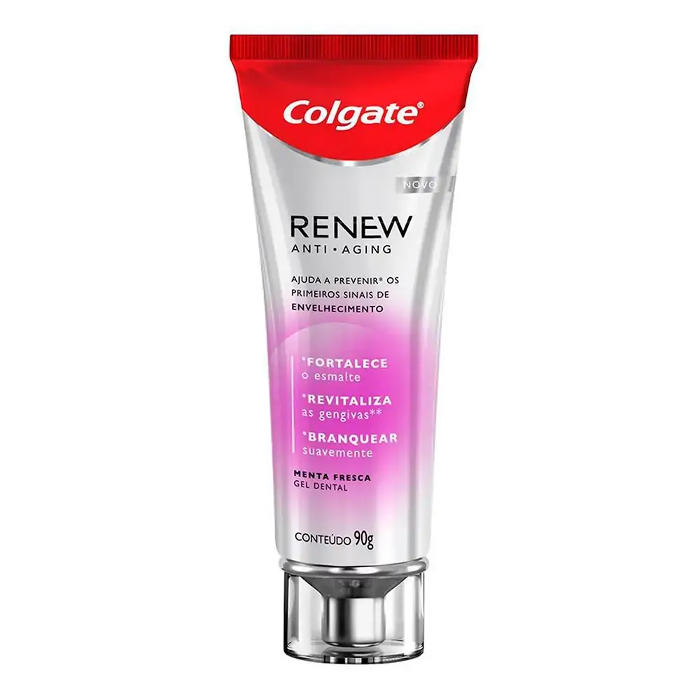 Gel Dental Menta Fresca Colgate Renew Anti Aging Caixa 90g
