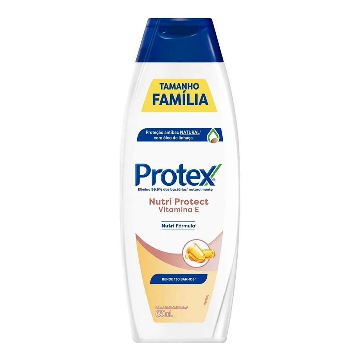 Sabonete Líquido Antibacteriano Protex Nutri Protect Vitamina E 650ml