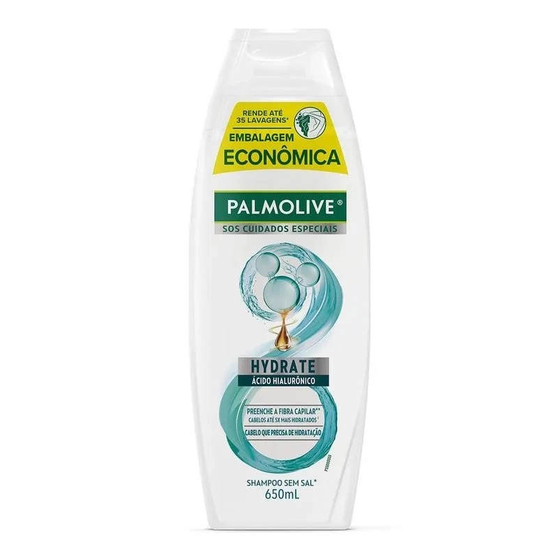 Shampoo Palmolive Sos Cuidados Especiais Hydrate Frasco 650ml