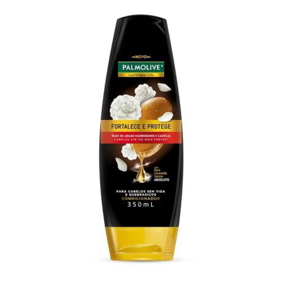 Condicionador Palmolive Luminous Oils Fortalece E Protege Frasco 350ml