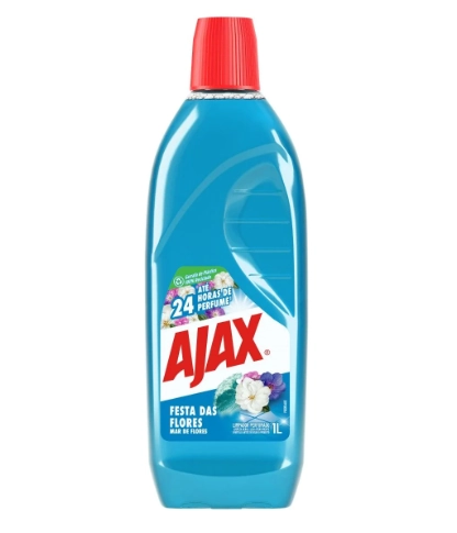 Limpador Perfumado Mar De Flores Ajax Festa Das Flores Frasco 1l