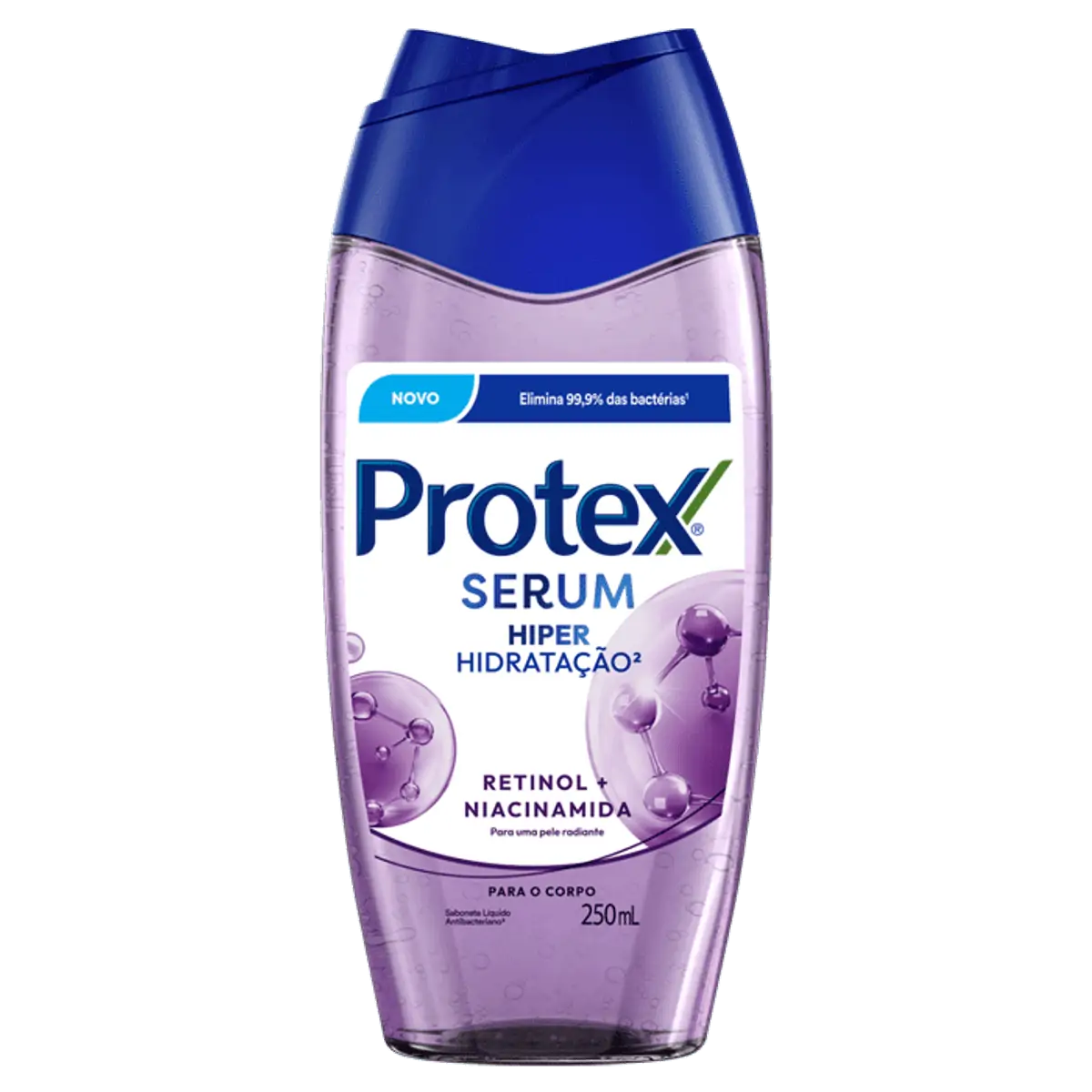 Sabonete Líquido Antibacteriano Protex Sérum Retinol Niacinamida Frasco 250ml