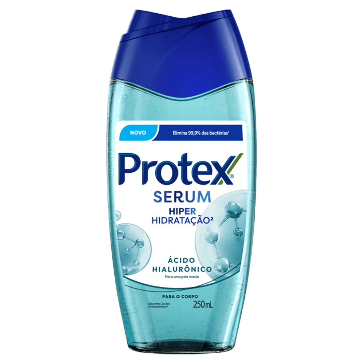 Sabonete Líquido Antibacteriano Protex Sérum ácido Hialurônico Frasco 250ml
